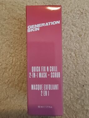 Generation Skin Quick Fix N Chill 2-in-1 Mask + Scrub - Pink